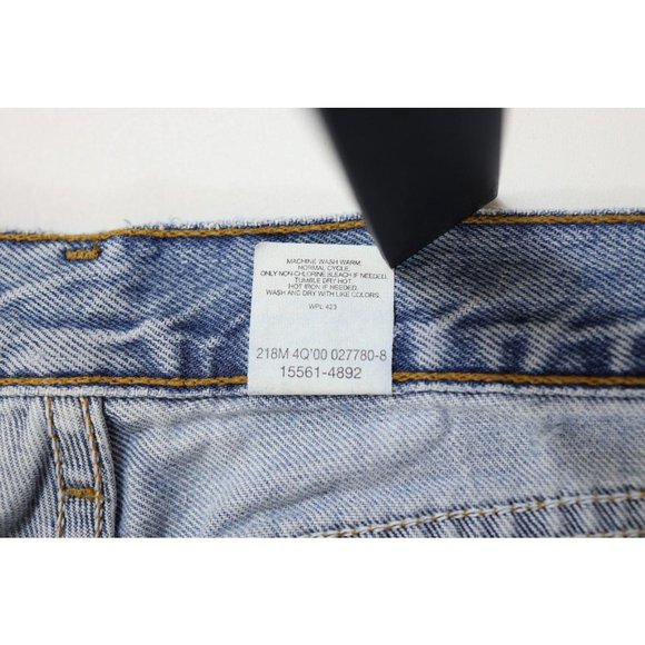 Vintage Y2K Levi's 560 Loose Fit Straight Leg Blea - Picture 6 of 12